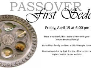 Passover Seder 2019