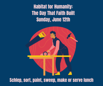 Habitat for Humanity The Day That Faith Built Sunday, June 12th