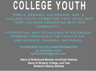 SH College Youth Packets